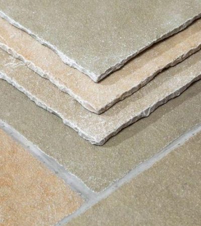 TANDUR BEIGE LIMESTONE HANDCUT CALIBERATED TUMBLED ANTIQUE FINISH